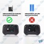 📡 Mini Clavier Sans Fil Bluetooth + 2.4G avec Pavé Tactile Rétroéclairé – Compatible Smart TV, Android TV Box, PC, Mac, Raspber