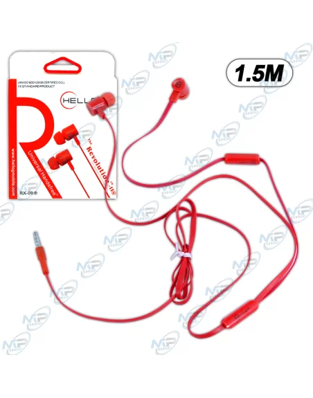 👂Écouteurs Filaire RX-09 Hello-G | Son Stéréo Révolutionnaire & Jack 3,5 mm