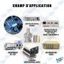 🔌 Connecteur BNC Mâle à Sertir pour Câble Coaxial – Connecteur Professionnel pour Caméras de Surveillance CCTV