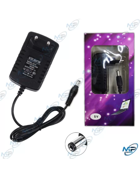 🔌Mini Adaptateur Secteur 5V 1A | Chargeur Universel DC Fiable