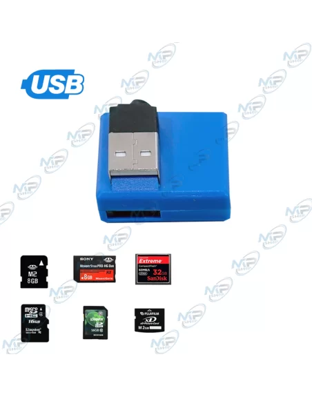 LECTEUR CARTE USB MULTIFONCTION