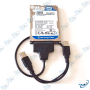 🔌 Adaptateur USB 2.0 vers SATA 2.5" – Câble Convertisseur pour Disque Dur HDD & SSD – Transfert de Données Haute Vitesse