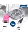 ADAPTATEUR USB VERS RS232 MALE