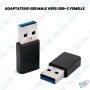 🔌 Adaptateur USB-A Mâle vers USB Type-C Femelle OTG USB 3.0 Haute Vitesse – Compatible Smartphone, Tablette et PC