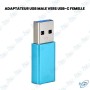 🔌 Adaptateur USB-A Mâle vers USB Type-C Femelle OTG USB 3.0 Haute Vitesse