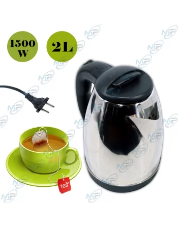 🔄Bouilloire Électrique Inox 2L | 1500W Chauffage Ultra-Rapide