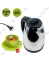 🔄Bouilloire Électrique Inox 2L | 1500W Chauffage Ultra-Rapide