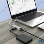 🔌 Hub USB 3 Ports avec Adaptateur Ethernet RJ45 USB LAN – Multiprise USB pour PC, Ordinateur Portable et Mac