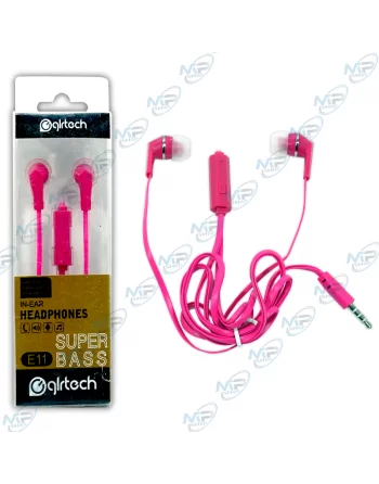 🔊Écouteurs Filaire GLRTECH E11 Super Bass | Jack 3,5 mm & Micro