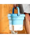 🧺Mini machine à laver portable pliable 4.5L | Sous-vêtements & Voyage
