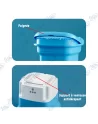 🧺Mini machine à laver portable pliable 4.5L | Sous-vêtements & Voyage