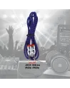 🔊Câble Audio Jack 3.5mm Tressé Anti-Nœuds (1m) - Son HD