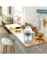🌪️Mini Hachoir Électrique & Blender 2-en-1 Compact | 250W | Cuisine Facile