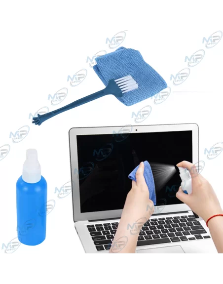 BE MIX , HT0033, Kit De Nettoyage Ecran, Nettoyant 2 En 1