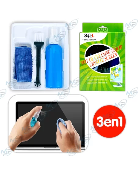 🧹Kit Nettoyage Professionnel 3-en-1 Écran PC, TV, Smartphone & Clavier