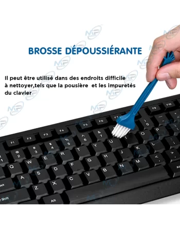 Nettoyeur De Clavier USB Brosse Pour Ordinateur Portable Kit De