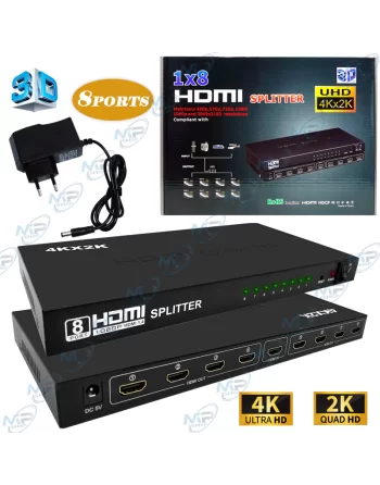 SPLITTER HDMI 8 PORTS