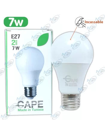 AMPOULE LED INCASSABLE E27 7W