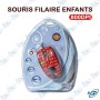 🖱️ Souris Filaire USB pour Enfants 800 DPI – Souris Optique PC Design Ludique