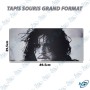 🖱️ Tapis de Souris Grand Format 89,5 × 39,5 cm – Desk Mat XXL Portrait Noir et Blanc