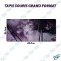 🖱️ Tapis Souris Grand Format 89,5 × 39,5 cm – Desk Mat XXL pour Clavier et Souris – Design Abstrait Violet