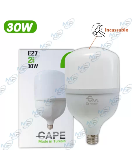 💡Ampoule LED 30W Haute Performance E27
