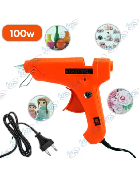🚀Pistolet à Colle Chaude 100W | Bricolage & Artisanat Rapide