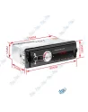🎶Autoradio 1 DIN Bluetooth Façade Amovible USB SD Kit Mains-Libres