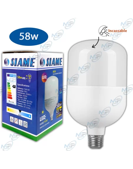 LAMPE LED 58W INCASSABLE