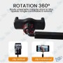 🔆 Ring Light LED avec 2 Supports de Téléphone – Éclairage pour Selfie, Live, TikTok & Vidéo