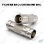 🔌 Fiche de Raccordement BNC Femelle/Femelle – Adaptateur Coaxial BNC pour Vidéosurveillance, CCTV et Équipements RF