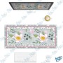 🖱️ Tapis de Souris XXL Floral – Grand Desk Mat Décoratif pour Bureau et Ordinateur