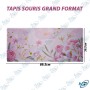 🖱️ Tapis de Souris Grand Format Floral 89,5 × 39,5 cm