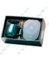 ♨️Chauffe-Tasse Électrique 55°C - Détecteur Gravité, Mug Céramique Luxe
