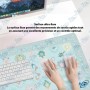 🖱️ Tapis de Souris Grand Format 89,5 x 39,5 cm – Surface XXL Antidérapante avec Motif Coloré