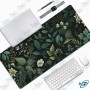 🖱️ Tapis Souris Grand Format 89,5 × 39,5 cm – Motif Floral Vert