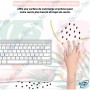 🖱️ Tapis Souris Grand Format 89,5 × 39,5 cm – Mouse Pad XXL Design Tropical Coloré pour Bureau et PC