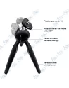 📸Mini Trépied YUNGTFNG YT-228 Pliable | Rotule 360° | Multi-Appareils