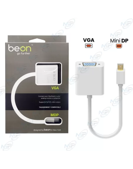 🔌Adaptateur Mini DisplayPort vers VGA Full HD pour PC