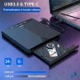 💿 Lecteur DVD Externe 7-en-1 USB 3.0 – Lecteur Optique Multifonction pour PC et Ordinateur Portable