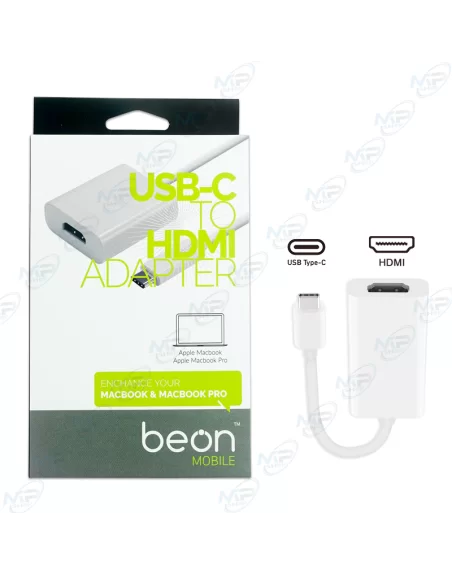 📺Adaptateur USB-C vers HDMI 4K – Convertisseur pour MacBook et PC