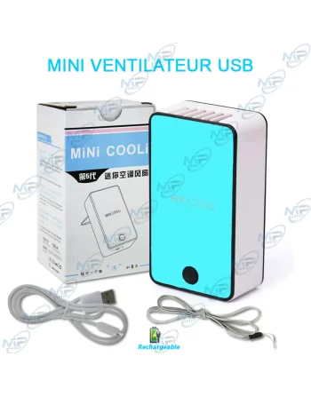🔋Mini Ventilateur USB Rechargeable "Mini Cooli" | Refroidisseur Portable