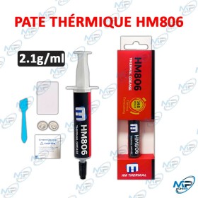 ❄️ Pâte Thermique HM806 2g – Pâte Thermoconductrice Haute Conductivité pour CPU, GPU et PC