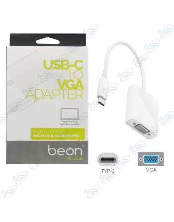 🔌Adaptateur USB-C vers VGA Full HD – Convertisseur pour MacBook et PC