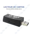 🌀Lecteur de Cartes SD/MicroSD/MS/M2 USB - Haute Vitesse & Plug and Play