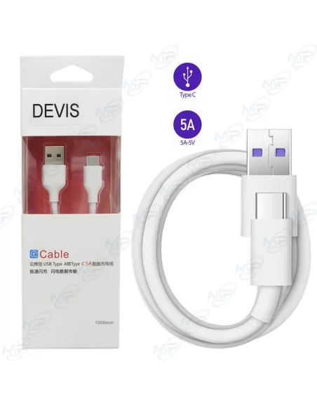 ⚡Câble USB-A vers Type-C 5A : Charge Ultra-Rapide et SuperCharge
