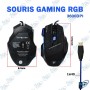 🖱️ Souris Gaming RGB 3600 DPI – 6 Boutons, USB Filaire, Souris Gamer PC