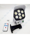 🚨Lampe de Sécurité Solaire 77 LED avec Télécommande & Détecteur PIR | Effet Caméra