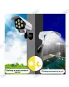 🚨Lampe de Sécurité Solaire 77 LED avec Télécommande & Détecteur PIR | Effet Caméra