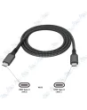 🚀Câble USB-C vers USB-C Tressé Robuste : Charge et Transfert Ultra-Rapides